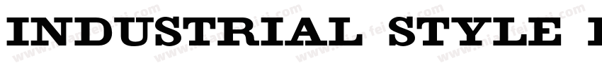 Industrial Style Fonts字体转换